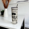 Tumbler | OKLA Icons | Black/White