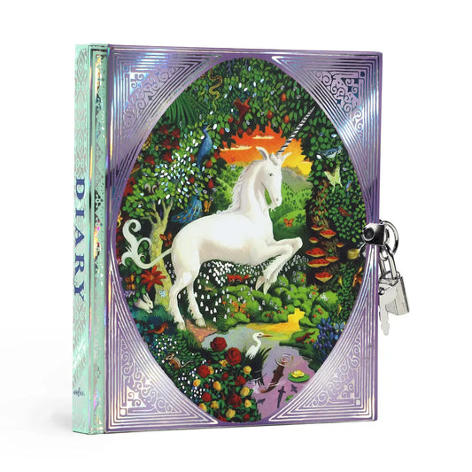 book - unicorn diary by eeboo
