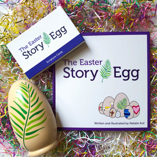 scripture cards - easter story egg by star kids company