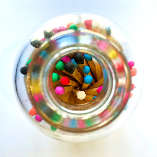 matchstick jar - vintage apothecary by made market co