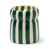 Candle | Cabana Stripe | Teal - Isla Fresa
