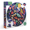 Puzzle | 500-Piece Round | Moths