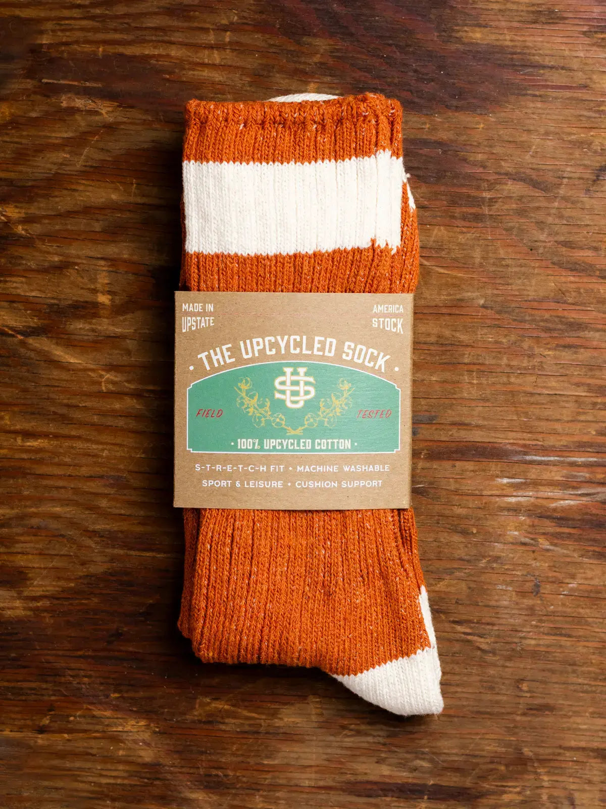 socks - upcycled cotton by upstate sock