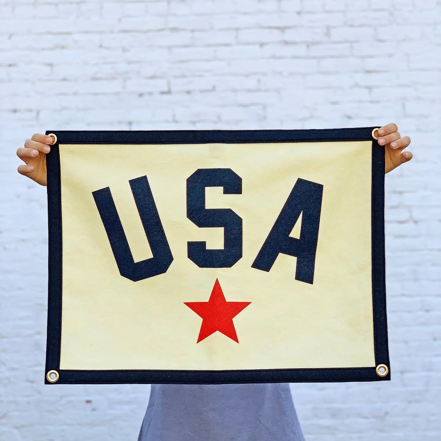 banner - camp flag - usa by oxford pennant