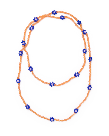Necklace | Andie Crystal Beaded Flower