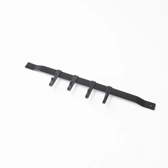 utensil bar - 4 hooks - wrought iron by millstream home