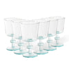 wine glass - "liso" green by casafina