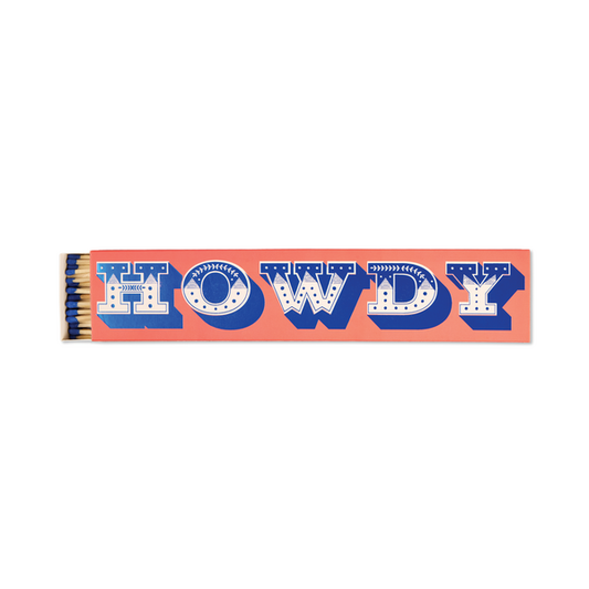 Boxed Matches | Slender | Howdy