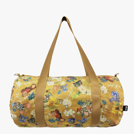 bag - weekender large - van gogh gold flower by loqi llc