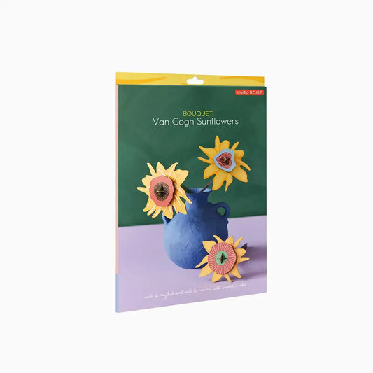 3d floral puzzle - van gogh sunflowers by studio roof