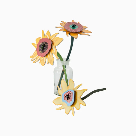 3d floral puzzle - van gogh sunflowers by studio roof