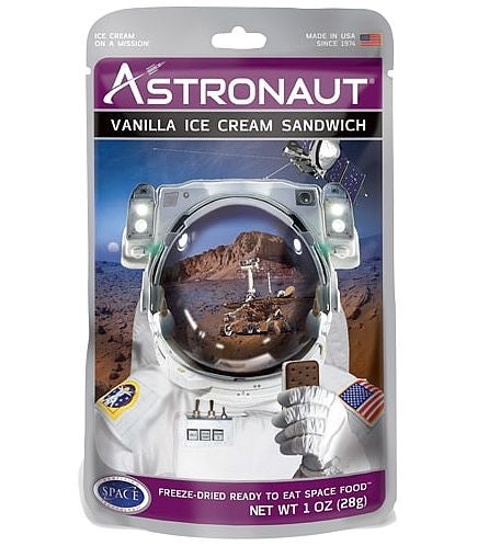 candy - astronaut ice cream - vanilla by redstone foods inc