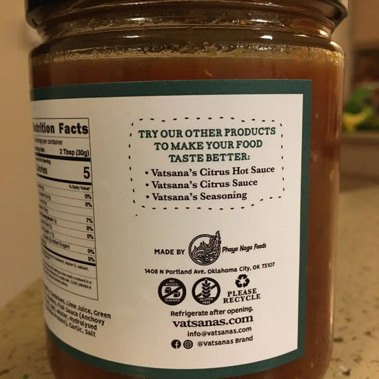 salsa - vatsana's by phaya naga foods