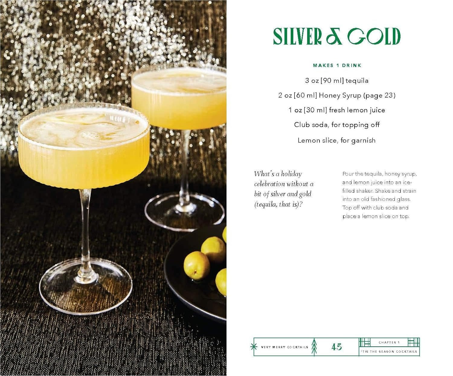 book - very merry cocktails by chronicle books