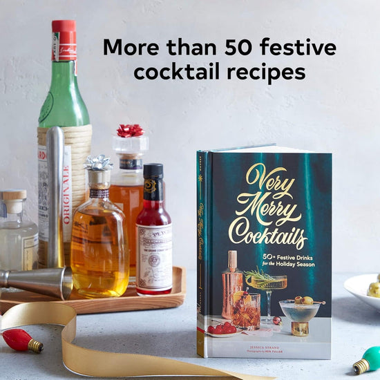 book - very merry cocktails by chronicle books