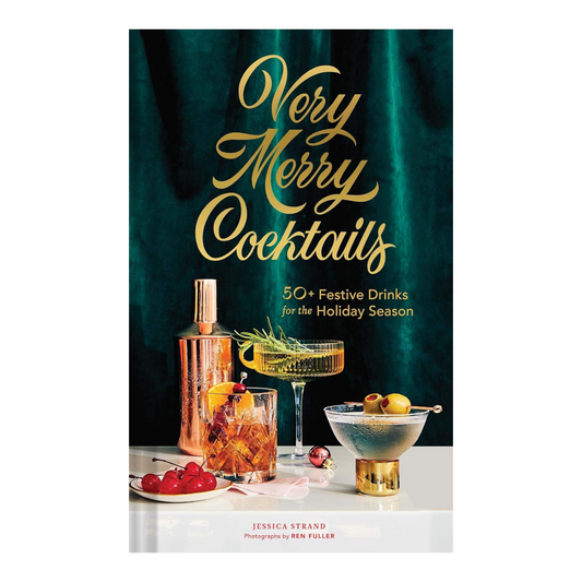book - very merry cocktails by chronicle books