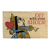 doormat - alice's adventures in wonderland - v & a museum by entryways