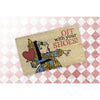 doormat - alice's adventures in wonderland - v & a museum by entryways