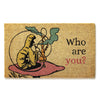 doormat - alice's adventures in wonderland - v & a museum by entryways