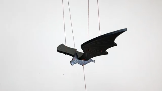 mobile - flying - bat by tulia's artisan gallery