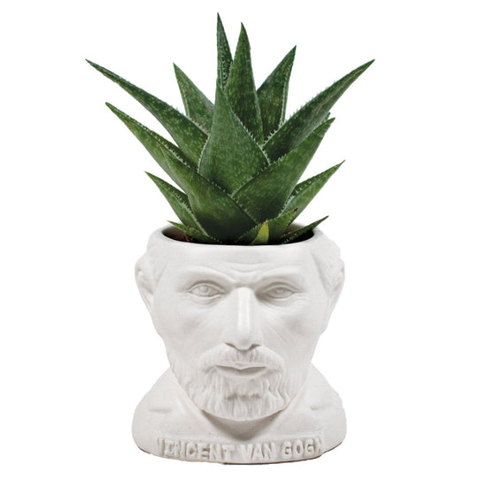 ceramic planter pot - bust figure by unemployed philosophers guild
