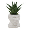 ceramic planter pot - bust figure by unemployed philosophers guild