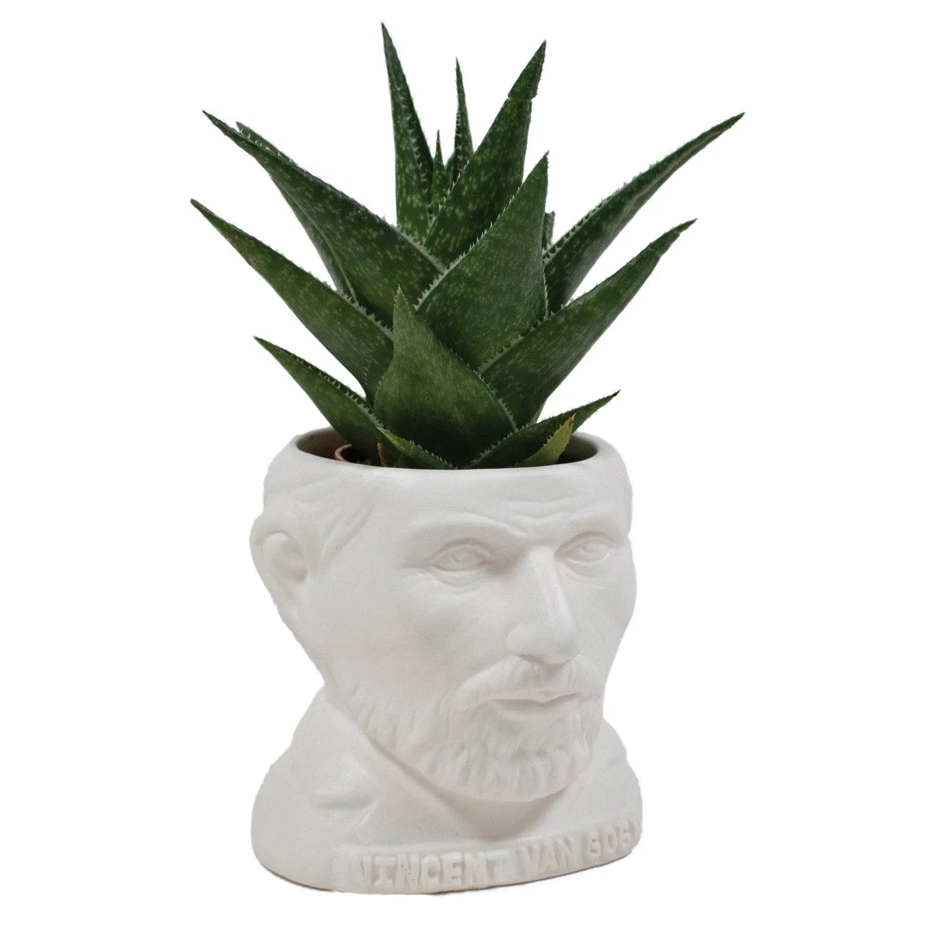 ceramic planter pot - bust figure by unemployed philosophers guild