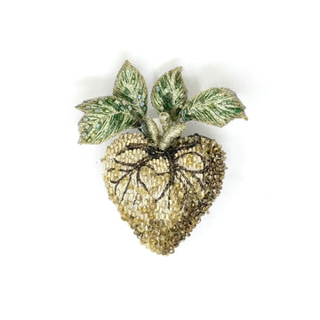 brooch pin - vine heart by trovelore