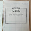 desk calendar - vintage perpetual monthly by parcel