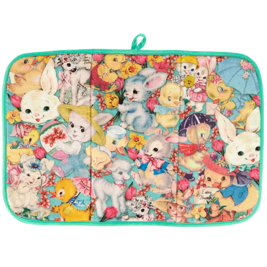 drying mat - vintage easter by primitives by kathy