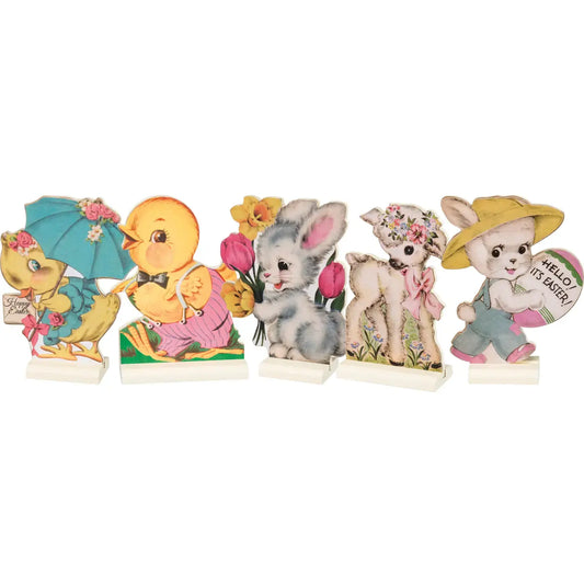 decor - easter stand up by primitives by kathy