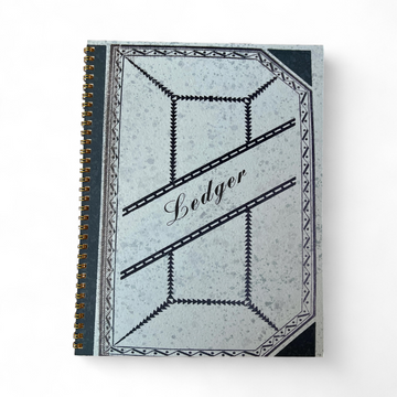 notebook - vintage ledger style by parcel