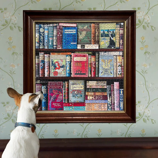 puzzle - 1000-piece - vintage library by eeboo