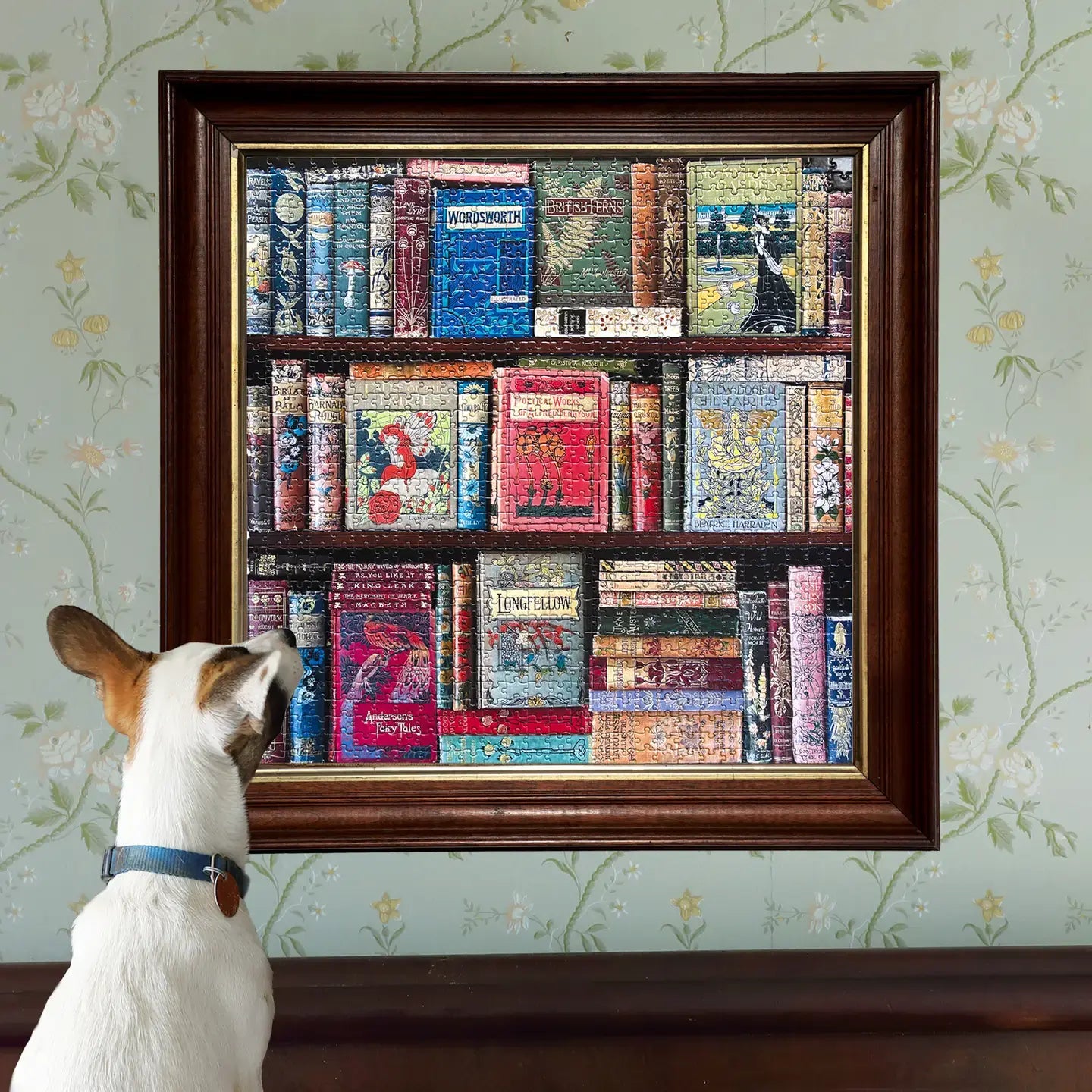 puzzle - 1000-piece - vintage library by eeboo