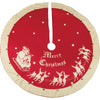 tree skirt - vintage "merry christmas" by primitives by kathy