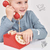 toy - vintage phone - classic wooden by le toy van, inc.