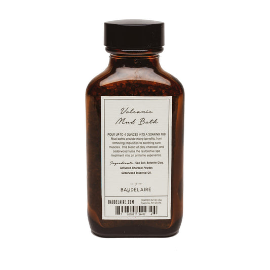 bath soak - mini apothecary - volcanic mud by baudelaire