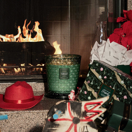 candle - noble fir garland by voluspa