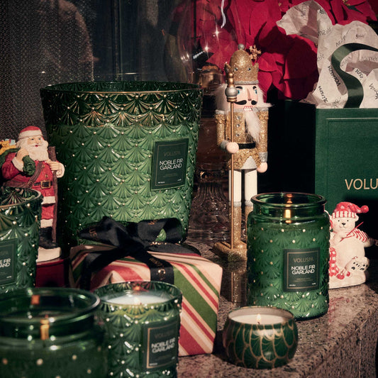 candle - noble fir garland by voluspa