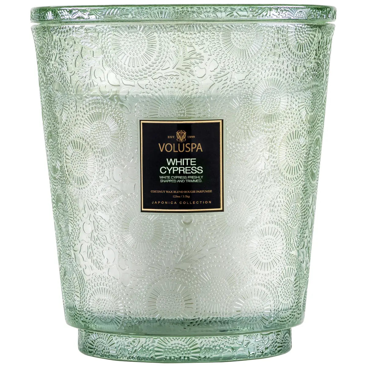 candle - japonica - white cypress by voluspa