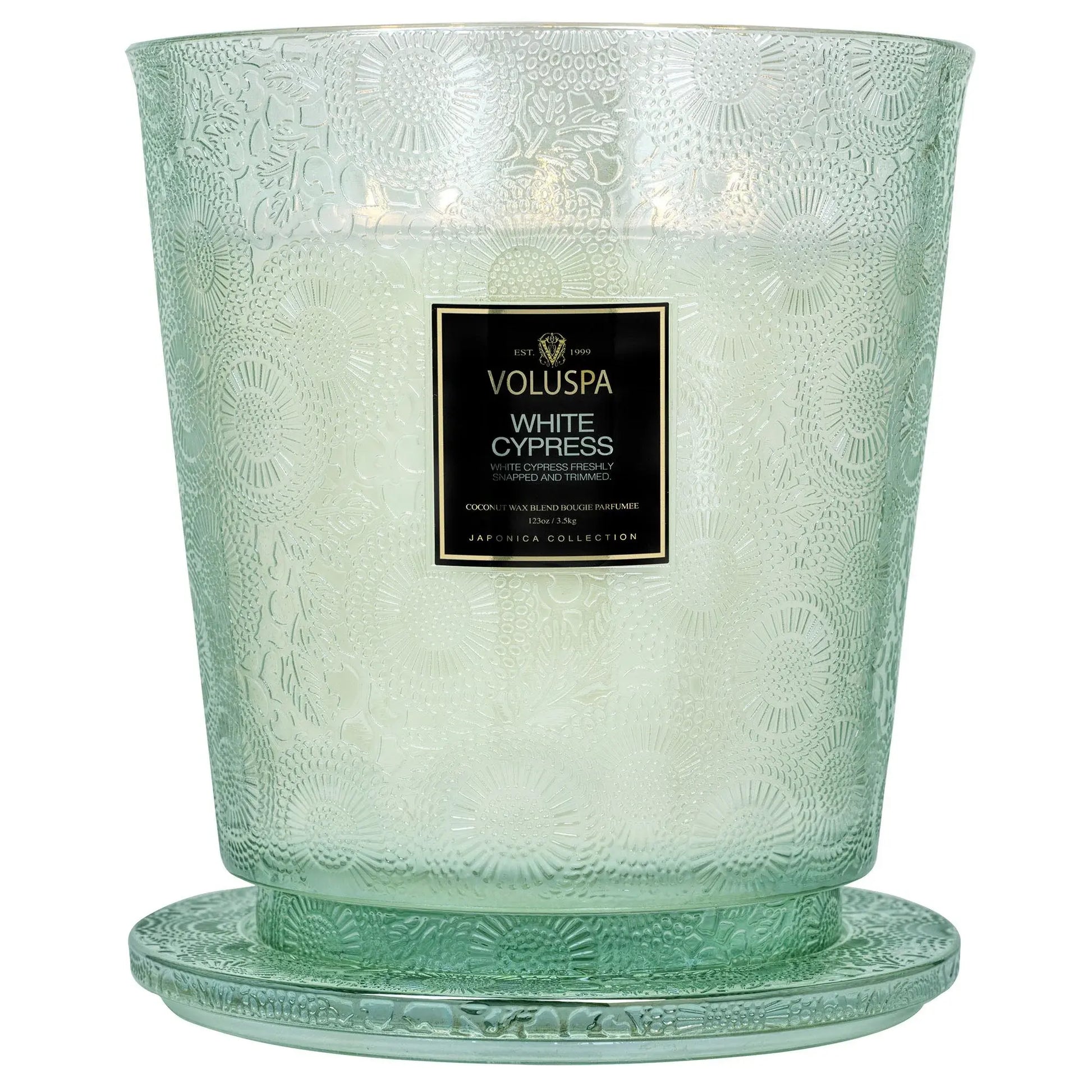 candle - japonica - white cypress by voluspa