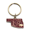 Keychain | Oklahoma Map Charm