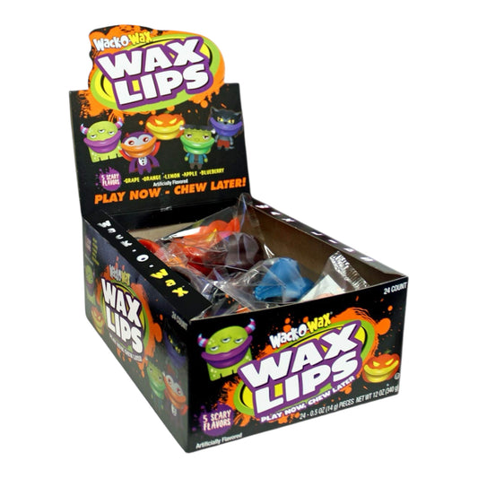 candy - wax lips - assorted by redstone foods inc