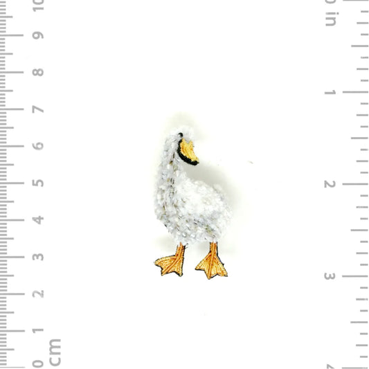 brooch pin - waddling duck by trovelore