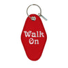 keychain - embroidered - walk on (daisy) by patch ya later