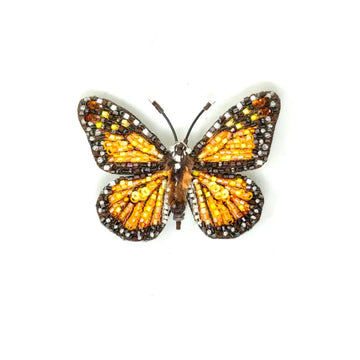 brooch pin - butterfly - wanderer monarch by trovelore