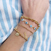bracelet - paperclip - gold-filled chain by sofia ramsay