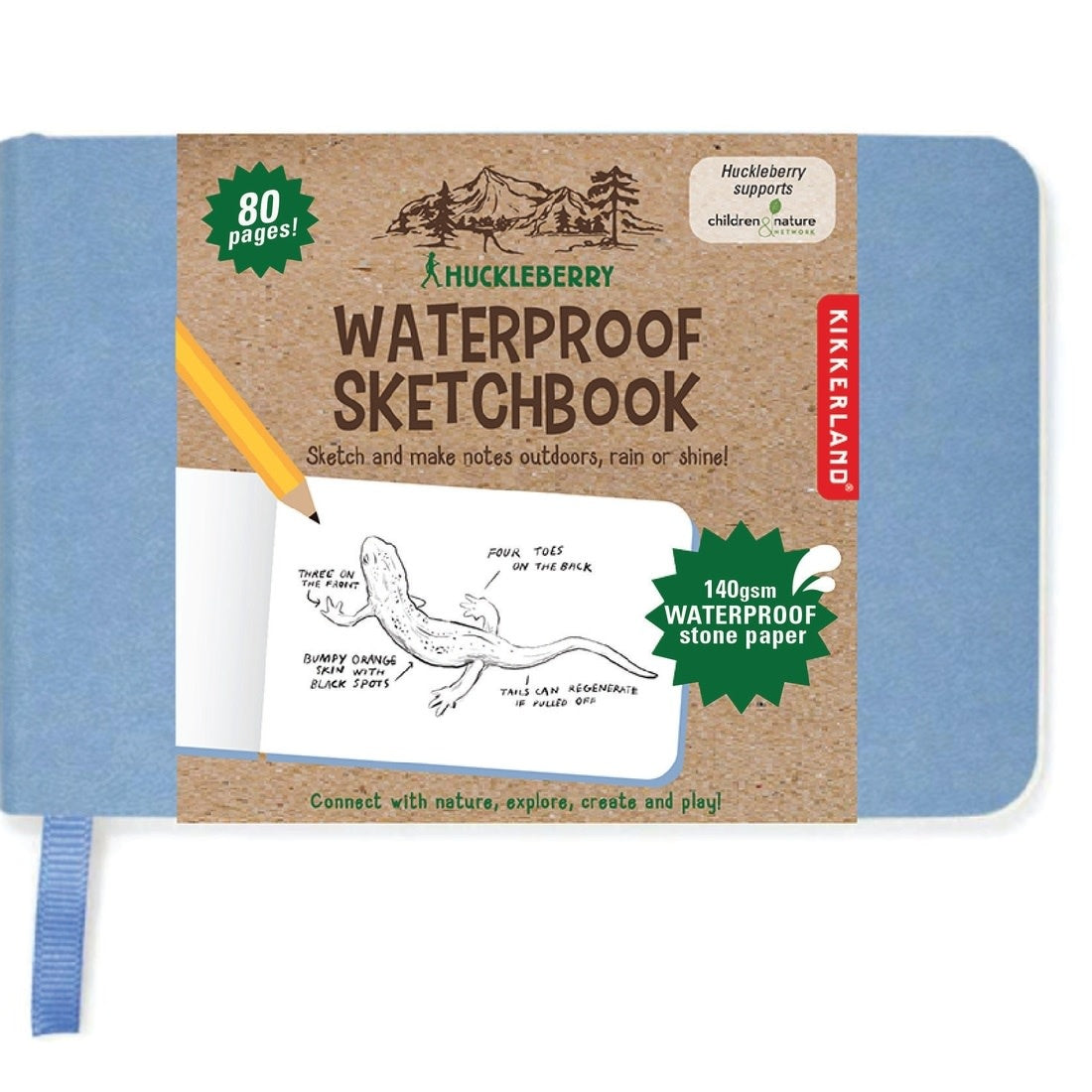 sketchbook - waterproof by kikkerland