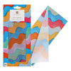 tissue paper - wavy multicolor - 4 sheets by talking tables, usa