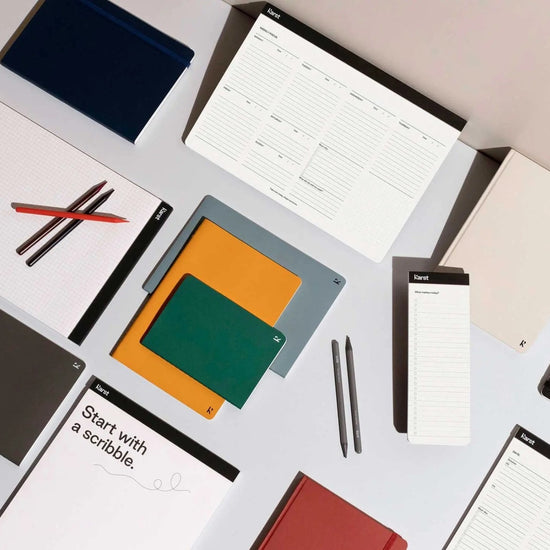 weekly desk pad by ameico/karst